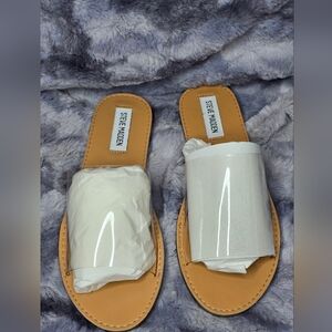 NWB Steve‎ Madden Grace Sandal Clear Size 6.5